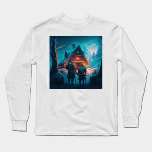 Valheim Vikings Winter Lodge Long Sleeve T-Shirt